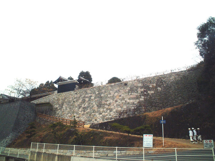 史跡　鶴ヶ城公園　石垣修復